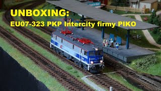 UNBOXING EU07323 PKP Intercity firmy PIKO [upl. by Ehtyaf122]