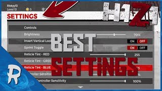 H1Z1 PS4  BEST SETTINGS H1Z1 PS4 OPEN BETA [upl. by Gnort]