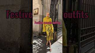 💐 Festive party outfit ideas holiday party outfitswinterfashion holidays cristmasoutfit style [upl. by Delorenzo]