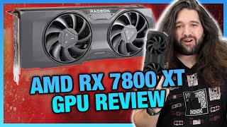 AMD Radeon RX 7800 XT GPU Review amp Benchmarks vs RX 6800 XT RTX 4070 amp More [upl. by Sidonius]