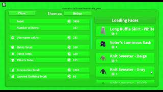 How much is my Roblox inventory worth [upl. by Thane]