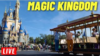 🔴 LIVE Magic Kingdom Tuesday for rides shows and the parades 1232024 [upl. by Ettennat]