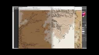 Fantasy Mapmaking Tutorial 1 of 5 [upl. by Abih]