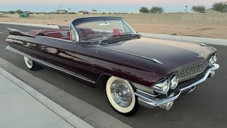 1961 Cadillac convertible For sale Information in the description cadillacsales [upl. by Imuy]