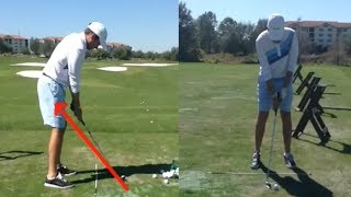 Butch Harmon Drill How To Cure Your Slice [upl. by Anelis]