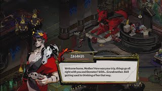 Zagreus welcomes his mother home from her trip to Olympus  Hades [upl. by Ro]