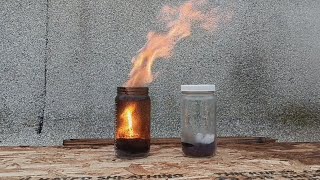 Potassium Permanganate and Glycerin [upl. by Mellie]