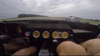 700hp De Tomaso Pantera OnBoard Racetrack Sound [upl. by Ymmak]