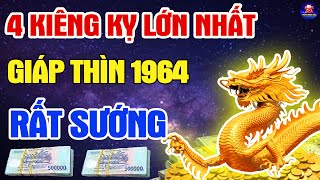 Top 5 Cảnh Báo TRÚNG SỐ Lớn Nhất Tuổi GIÁP THÌN 1964 Lộc Trời Đầy Túi Cực Giàu [upl. by Initsed]