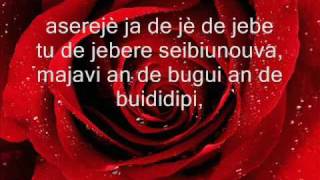 Las Ketchup Asereje  english  with lyrics [upl. by Gabbie]