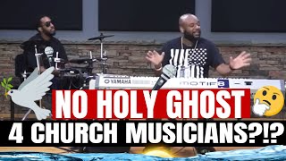 Church Musicians Miss The Holy Ghost While Playing Gospel Music In Church [upl. by Daryle]