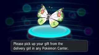 Pokemon X and Y  How To Get Fancy Vivillon [upl. by Sileas]