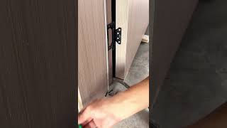 Installation process of hinges for wooden door [upl. by Vedi877]