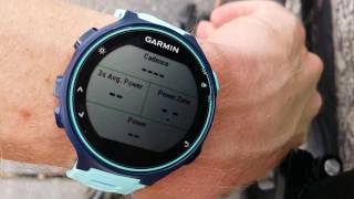 Garmin 735XT Cyling Functions and Screens [upl. by Nally]