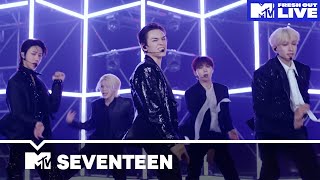 SEVENTEEN 세븐틴 perform quotMAESTROquot  MTV Fresh Out Live  MTV Asia [upl. by Iramo]