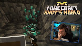 Minecraft Andys WORLD  DIAMANTE CE ZI MINUNATA Sez 7 Ep 7 [upl. by Kronfeld855]