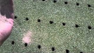 Golf Course Greens Aerification 101 [upl. by Gleason]