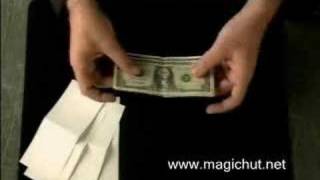 How to make money appear Learn an EZ MONEY Magic trick [upl. by Schaffel]