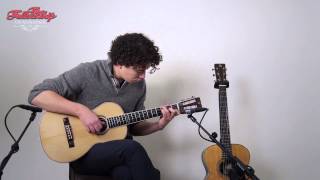 Mario Hartmann 12fret Parlor  quotLittle Brazilian ladyquot at The Fellowship of Acoustics [upl. by Derby]