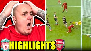 LIVERPOOL FAN REACTS TO LIVERPOOL 22 ARSENAL HIGHLIGHTS [upl. by Furiya904]