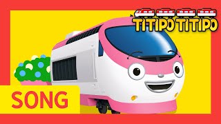 10 Minutes Nursery Rhymes  Chagga Wagga Choo Choo  Train song l Titipo Titipo  Kids pop  Tayo [upl. by Lowell]