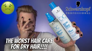 SCHWARZKOPF BC MOISTURE REVIEW  The Worst Shampoo For Your Hair  The Worst Hair Care For Dry Hair [upl. by Nava]