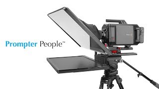 Teleprompter  Large Camera Setup  wwwPrompterPeoplecom [upl. by Cherida]