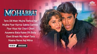 Mohabbat Movie Songs  Sanjay Kapoor Madhuri Dixit Akshaye Khanna  Superhit Jukebox Songs [upl. by Shewmaker]