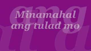 kung pwede lang sana lyrics [upl. by Arayk]