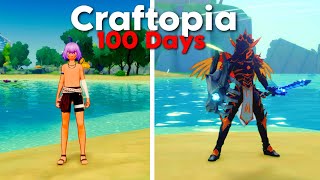 I Played 100 Days of Craftopia Heres What Happened [upl. by Alaster]