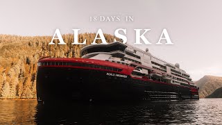 18 days in Alaska with Hurtigruten Expeditions onboard the MS Roald Amundsen [upl. by Cece]