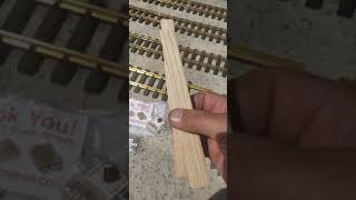 Track Jointer hack for G scale track [upl. by Anrat]