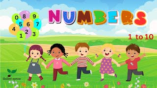 Numbers Song  Learn to Count from 1 to 10  Counting 110 Song  Number Songs for Children [upl. by Babita]