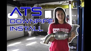 ZZP Install ATS Downpipe [upl. by Dee Dee]