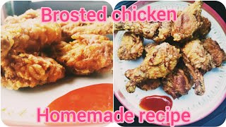 Broasted Chicken Malayalam Recipe।‌ Chicken Fry😋 [upl. by Janis]