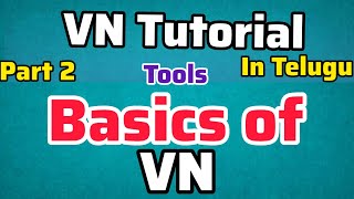 2  VN Tutorial in Telugu  Filters Motions in Vn In Telugu [upl. by Cawley]