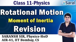 Rotational Motion Revision PART 1  Physics Class 11 JEE NEET [upl. by Eerihs]