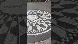 Strawberry Fields in Central Park NYC ✌️ [upl. by Leizahaj155]