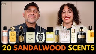 Top 20 Sandalwood Fragrances Ranked By Dalya  My Favorite Sandalwood Perfumes [upl. by Onidranreb]