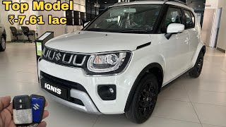 Maruti Suzuki Ignis Alpha 2024  Ignis Top Model  Ignis RealLifeReview [upl. by Nahshun]