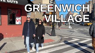 NEW YORK CITY Walking Tour 4K  GREENWICH VILLAGE [upl. by Necila775]