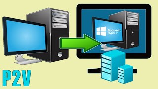 How to Convert a Physical Computer to a Microsoft HyperV Virtual Machine [upl. by Epilihp90]