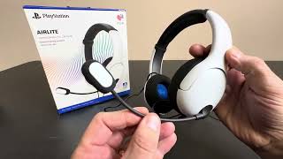 PDP Airlite Playstation headset [upl. by Nywled]