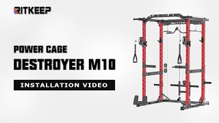 RitKeep Fitness Destroyer M10 Installation Video [upl. by Rog]