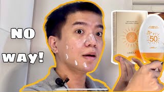 LAMEILA Sunscreen SPF 50 Review [upl. by Hogen]