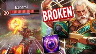 I Found the Most BROKEN Chiron BUILD IN SMITE [upl. by Lecroy805]