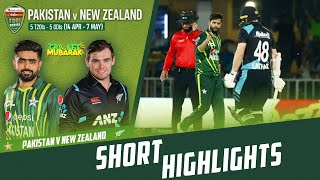 Short Highlights  Pakistan vs New Zealand  4th T20I 2023  PCB  M2B1T [upl. by Zaria]