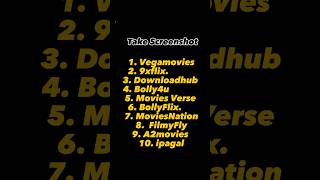 Top 10 websites to download free movies 😱top10 website download movie [upl. by Kornher907]