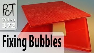 How To Fix Bubbles That Show Up in Flat Polymer Baked Pieces [upl. by Olin253]