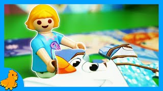 Playmobil Familie Vogel XXL PUZZLE mit Hannah Emma amp Julian🧩 DIE EISKÖNIGIN ❄️⛄ Playmobil Film [upl. by Chiang152]